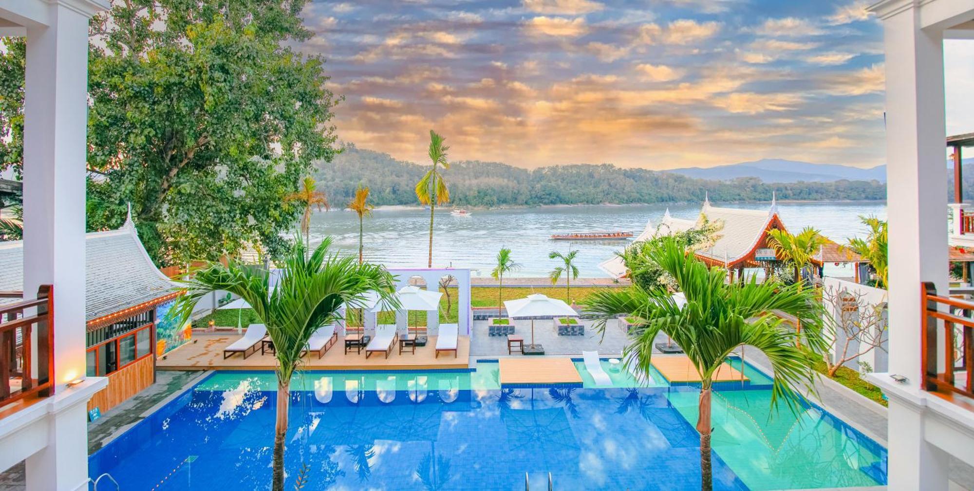 Relaxful Hotel泊岸酒店 Luang Prabang Exteriör bild