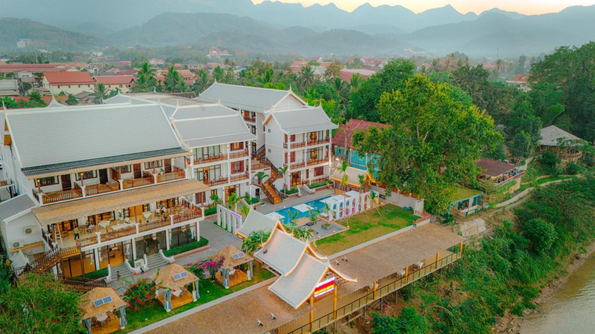 Relaxful Hotel泊岸酒店 Luang Prabang Exteriör bild
